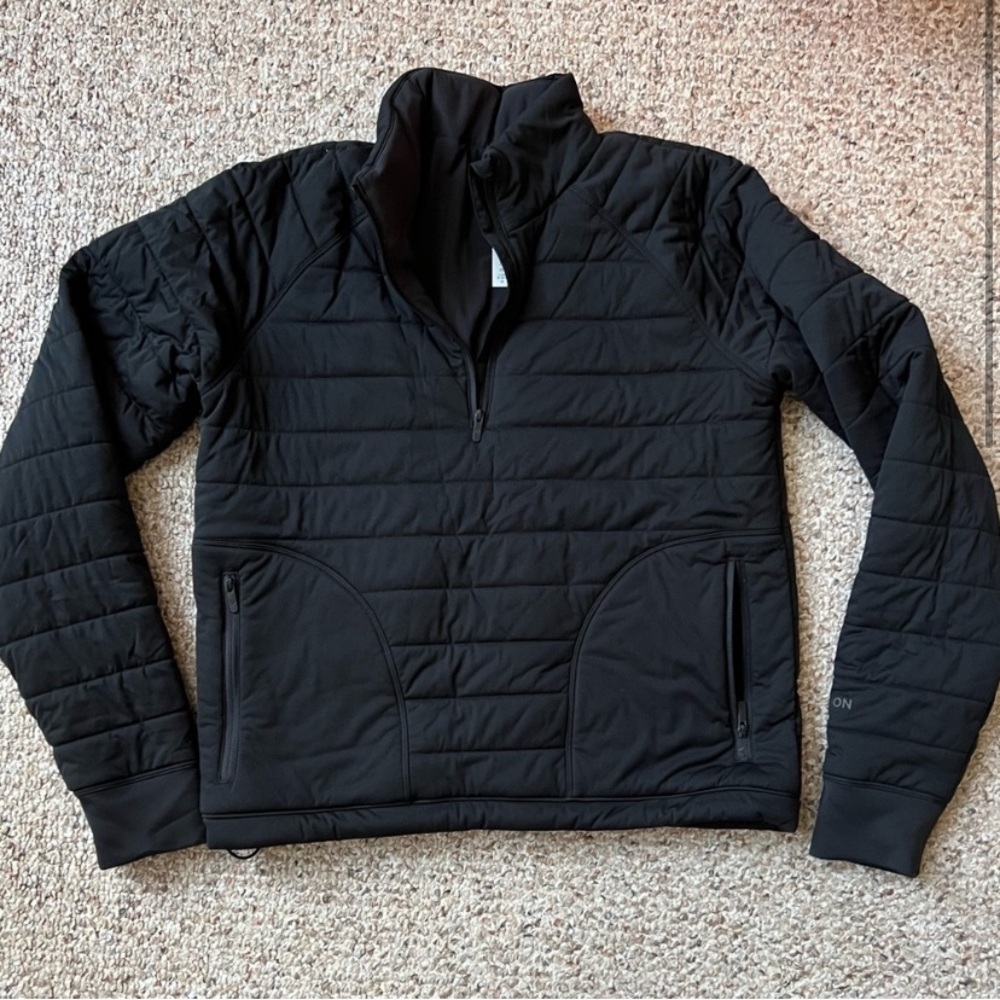 lululemon athletica Black Quilted Jacket